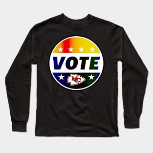 vote chief election Long Sleeve T-Shirt